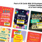 Funny Birthday Card Multipack of 30 Joke Birthday Cards