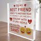 Best Friend Friendship Plaque Gift For Friend Christmas Birthday