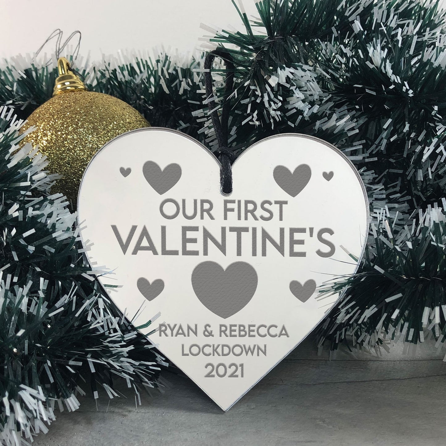 PERSONALISED First Valentines Day Gift Personalised Boyfriend