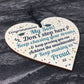 Graduation Gifts For Son Wooden Heart Plaque Congratulations