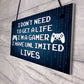 Blue Retro Gaming Sign Funny Gamer Gift Boys Bedroom Man Cave