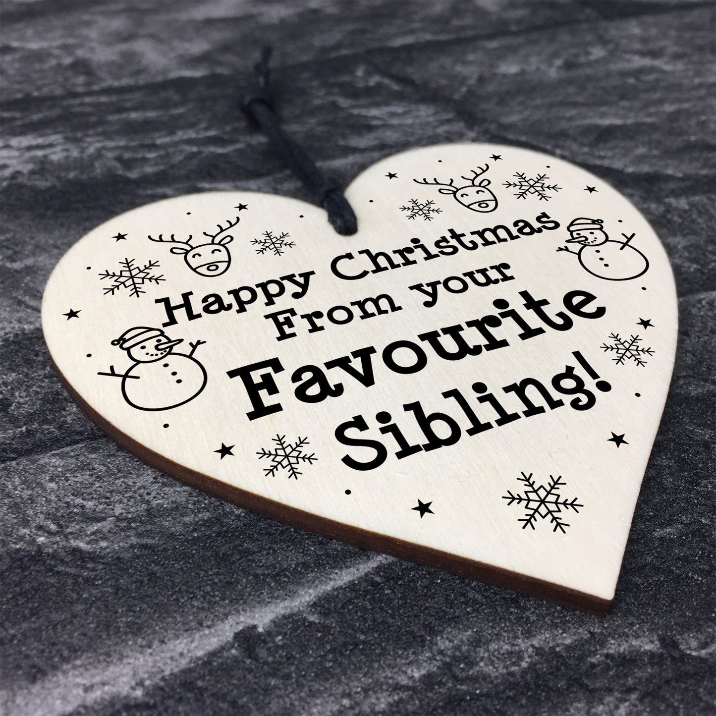Novelty Christmas Gift For Brother Sister Funny Sibling Christma