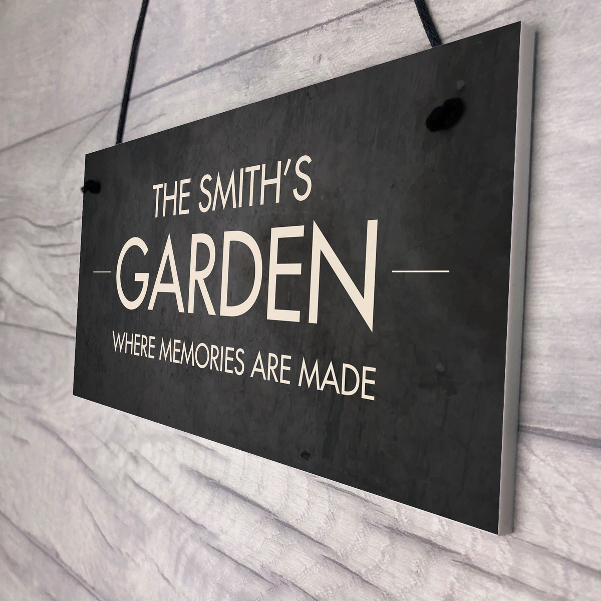 Shabby Chic Garden Sign PERSONALISED Shed Summerhouse Sign