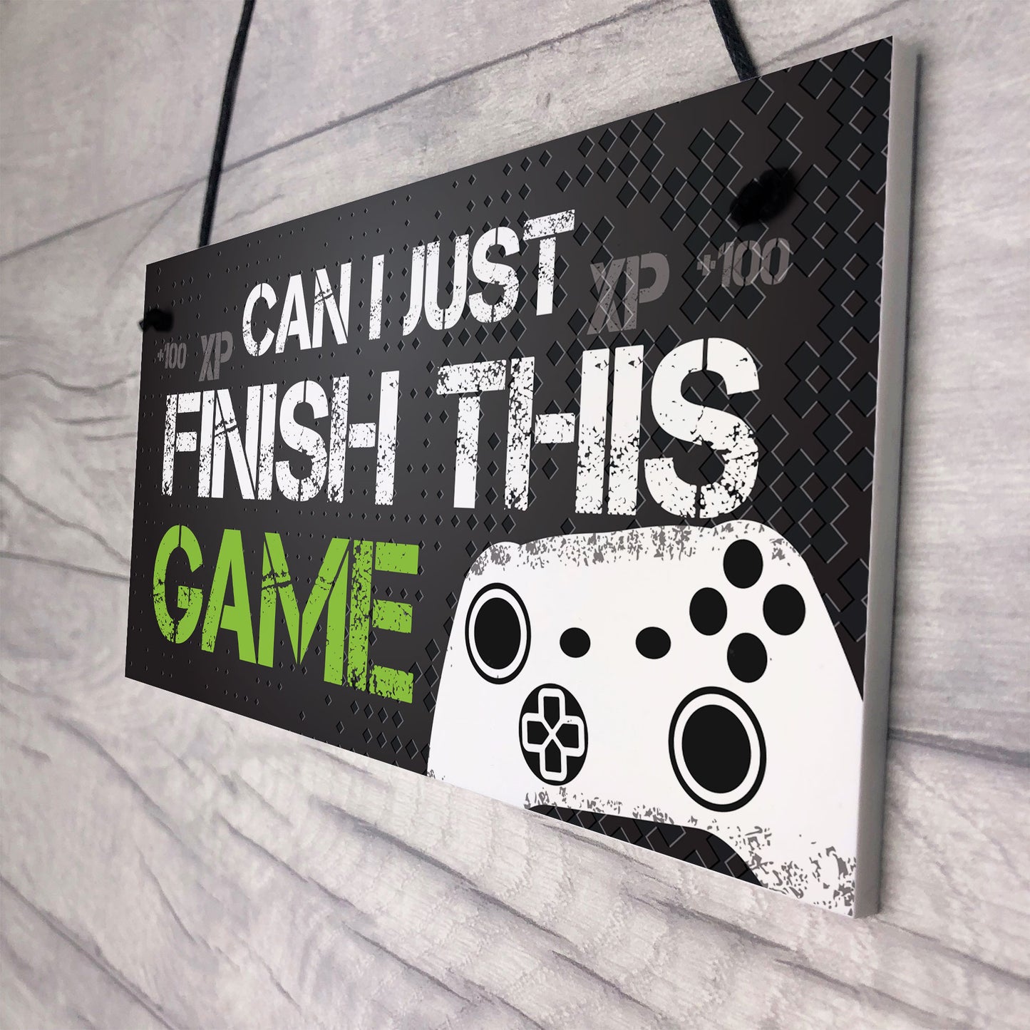Funny Gamer Gift Gaming Sign For Boys Bedroom Man Cave Son Gift