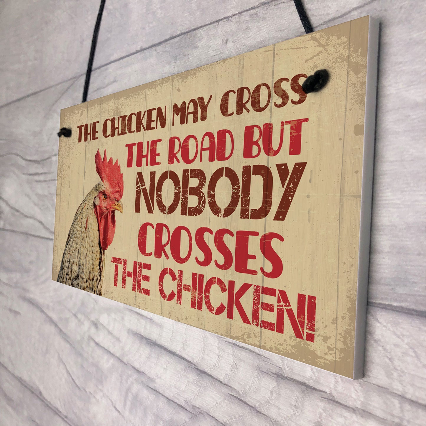 hicken Signs For The Garden Funny Chicken Coop Hen House Plaque