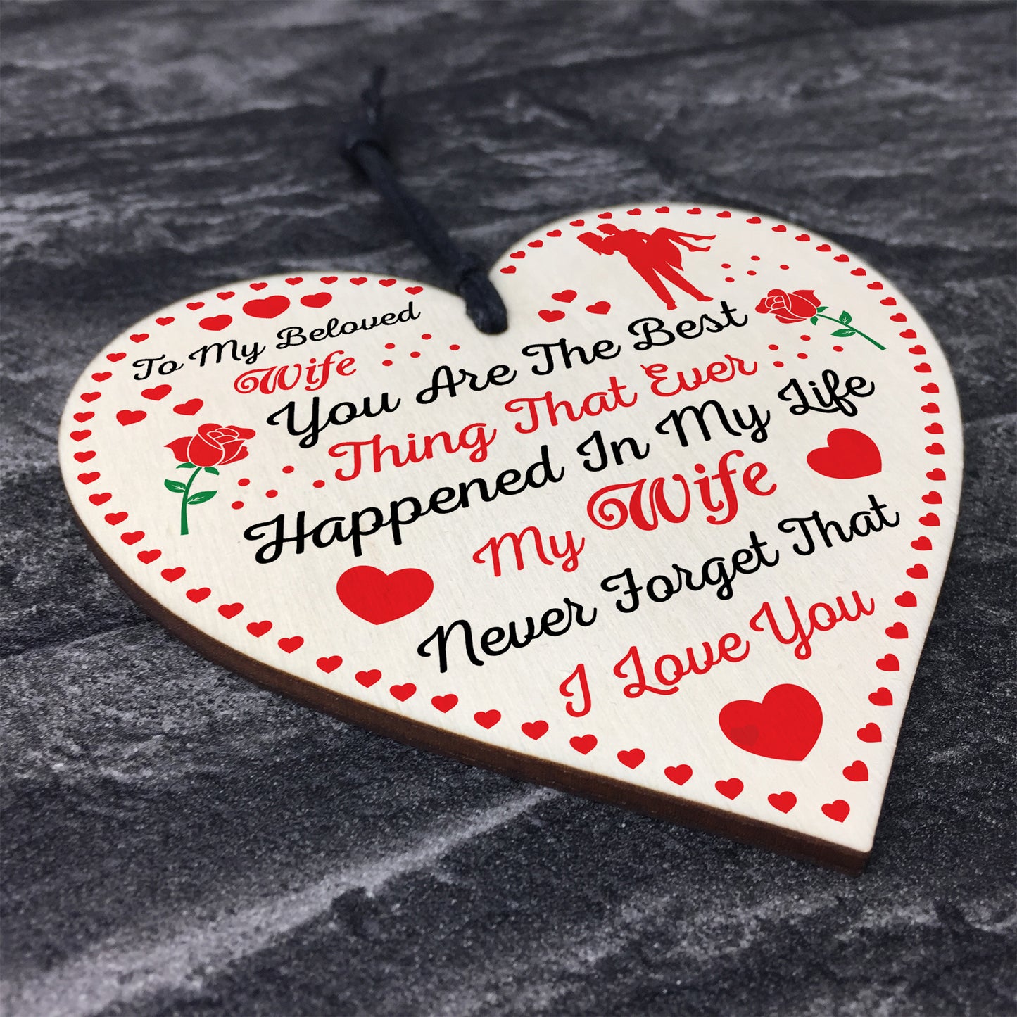 Gifts for Wife on Valentines Birthday Romantic Anniversary