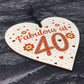 Fabulous At 40 50th 40th 60th Birthday Gifts For Women Men Heart