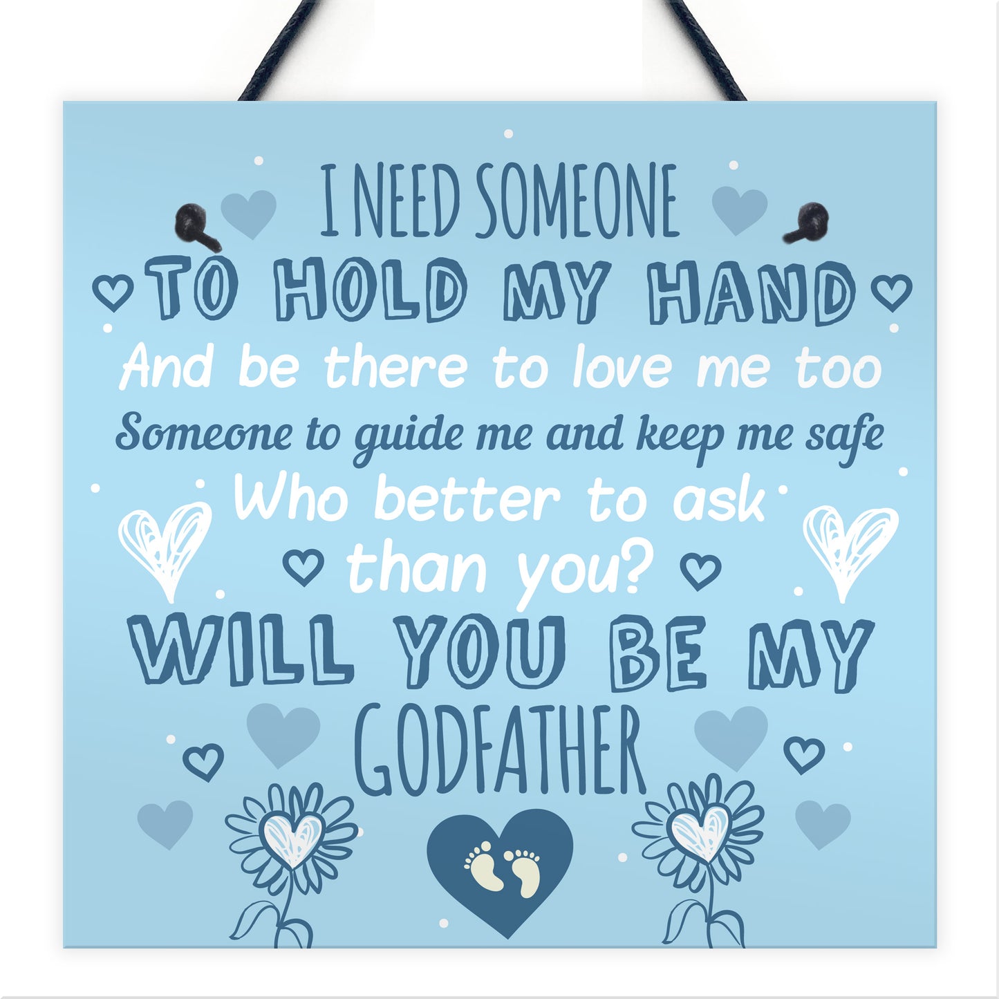 Will You Be My Godfather Request Card Godparent Thank You
