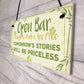 Open Bar Signs Home Garden Bar Plaque Pub Kitchen Man Cave Sign