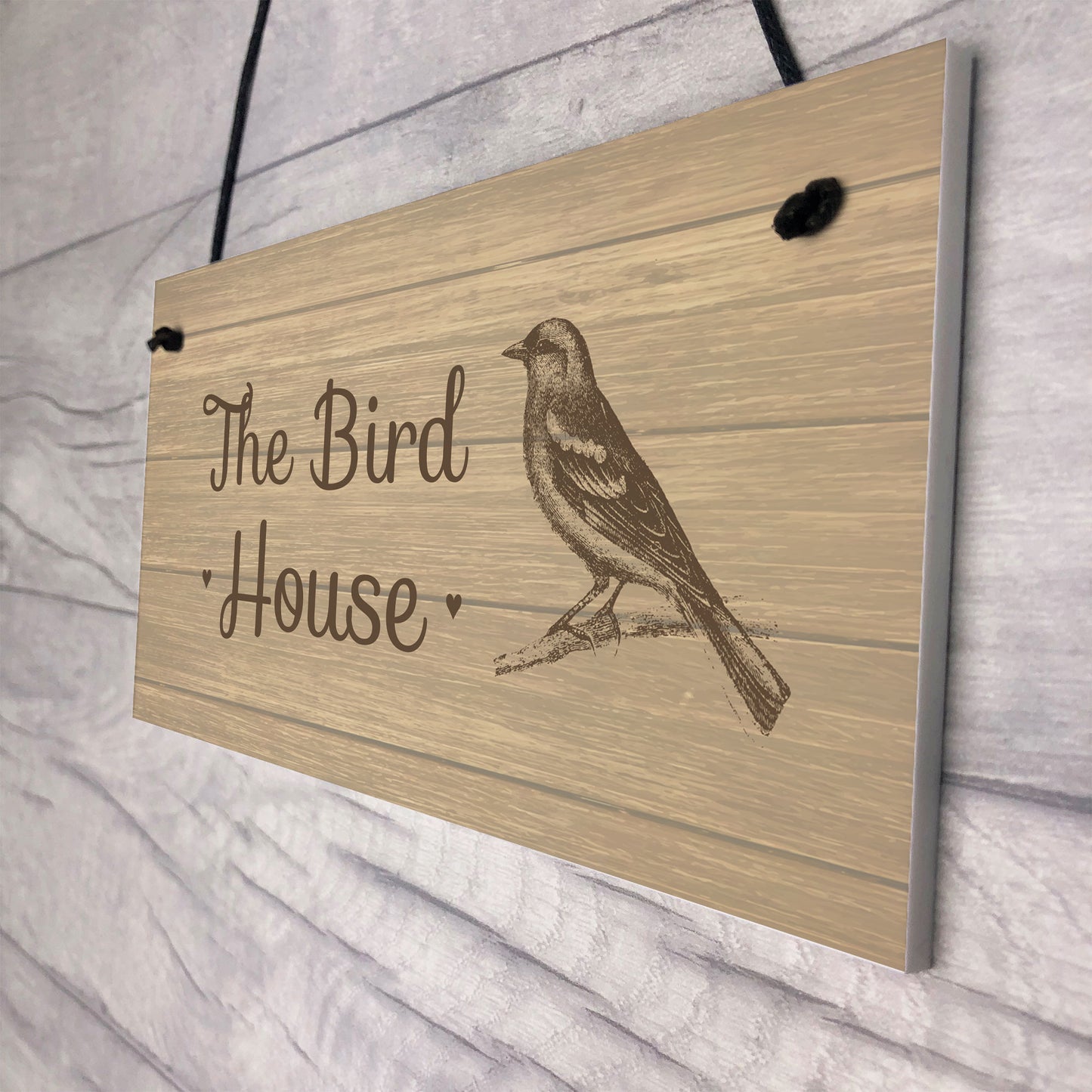 The Bird House Sign Garden Shed Summerhouse Sign Home Gift
