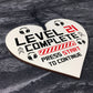 21st Birthday Gamer Gift Wood Heart Novelty 21st Birthday Gifts