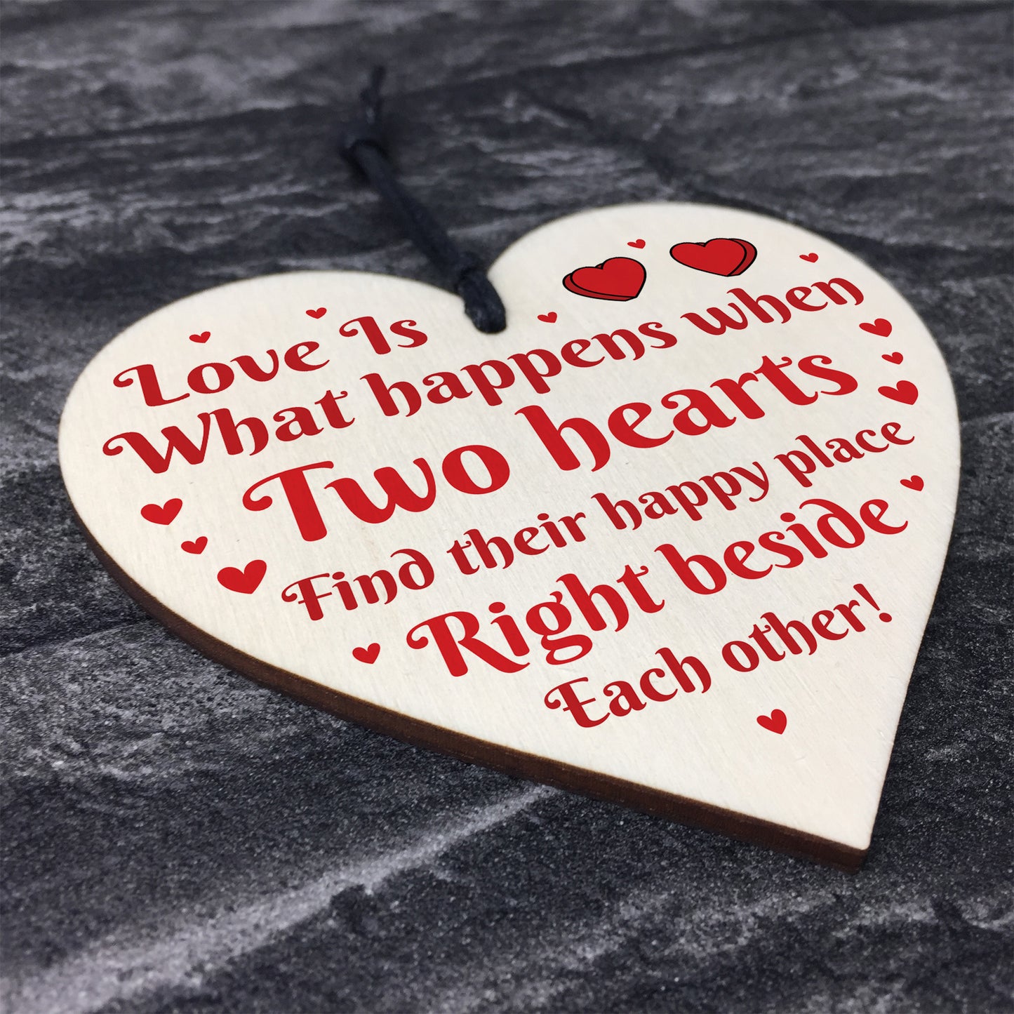 ANNIVERSARY GIFT For Boyfriend Girlfriend Husband Wife Heart