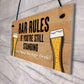 Bar Rules Bar Signs And Plaques Alcohol Funny Quote Shabby Chic