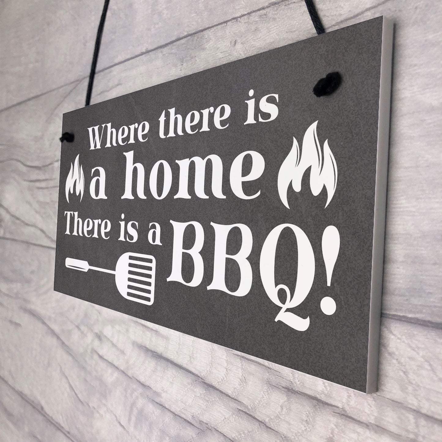 Funny BBQ Sign For Garden Shed Summerhouse Man Cave Gift