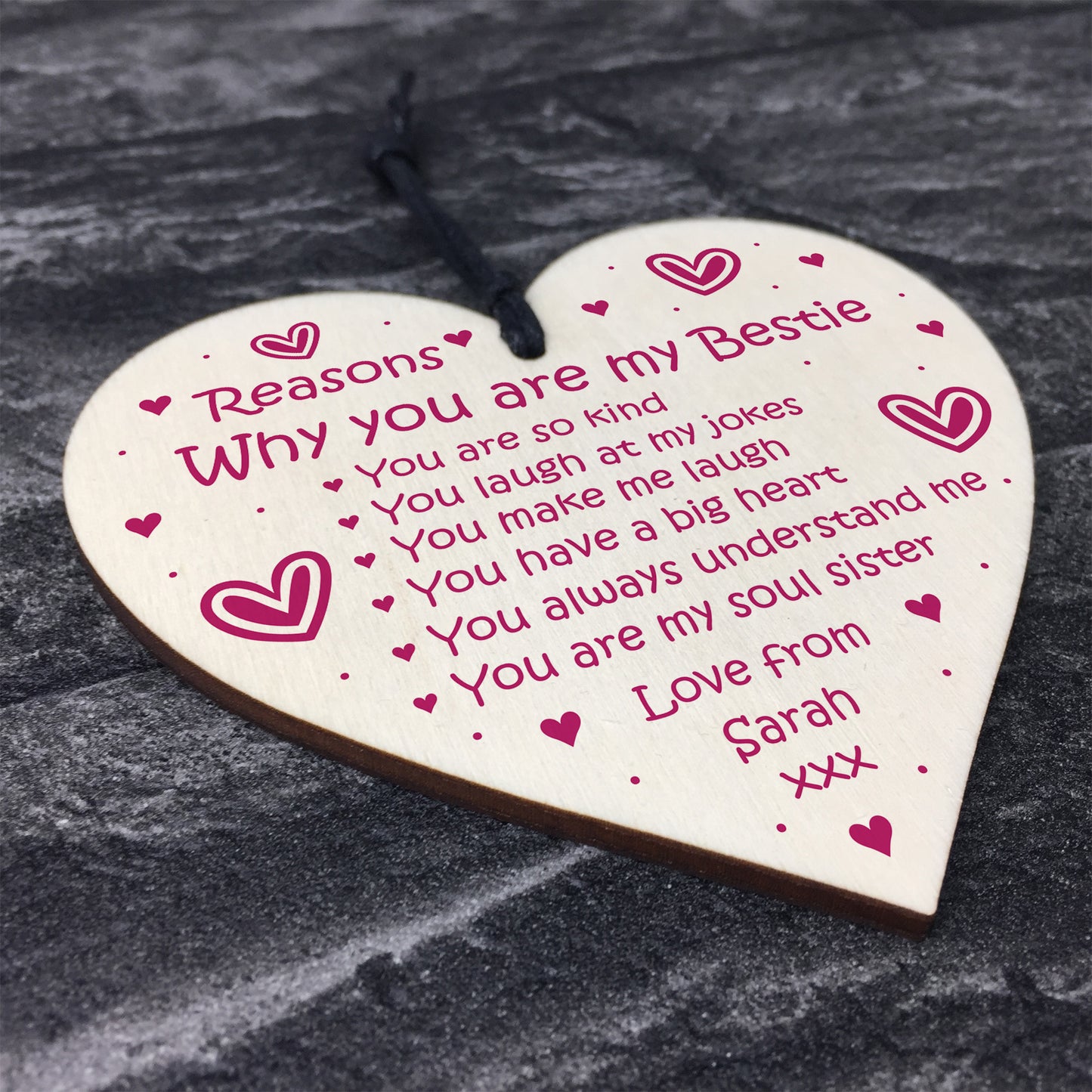Bestie Gift Personalised Birthday Christmas Gift For Best Friend