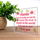 Gifts For Her Auntie Gifts From Niece Nephew Standing Plaque