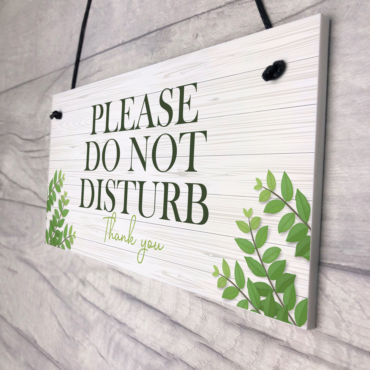 Do Not Disturb Hanging Door Sign Hotel Guest House Housekeeping