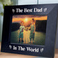BEST DAD Photo Frame Fathers Day Birthday Gift Dad Gifts