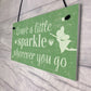 Garden Sign Shed Fairy Plaque Friendship Best Friend Gift Sign