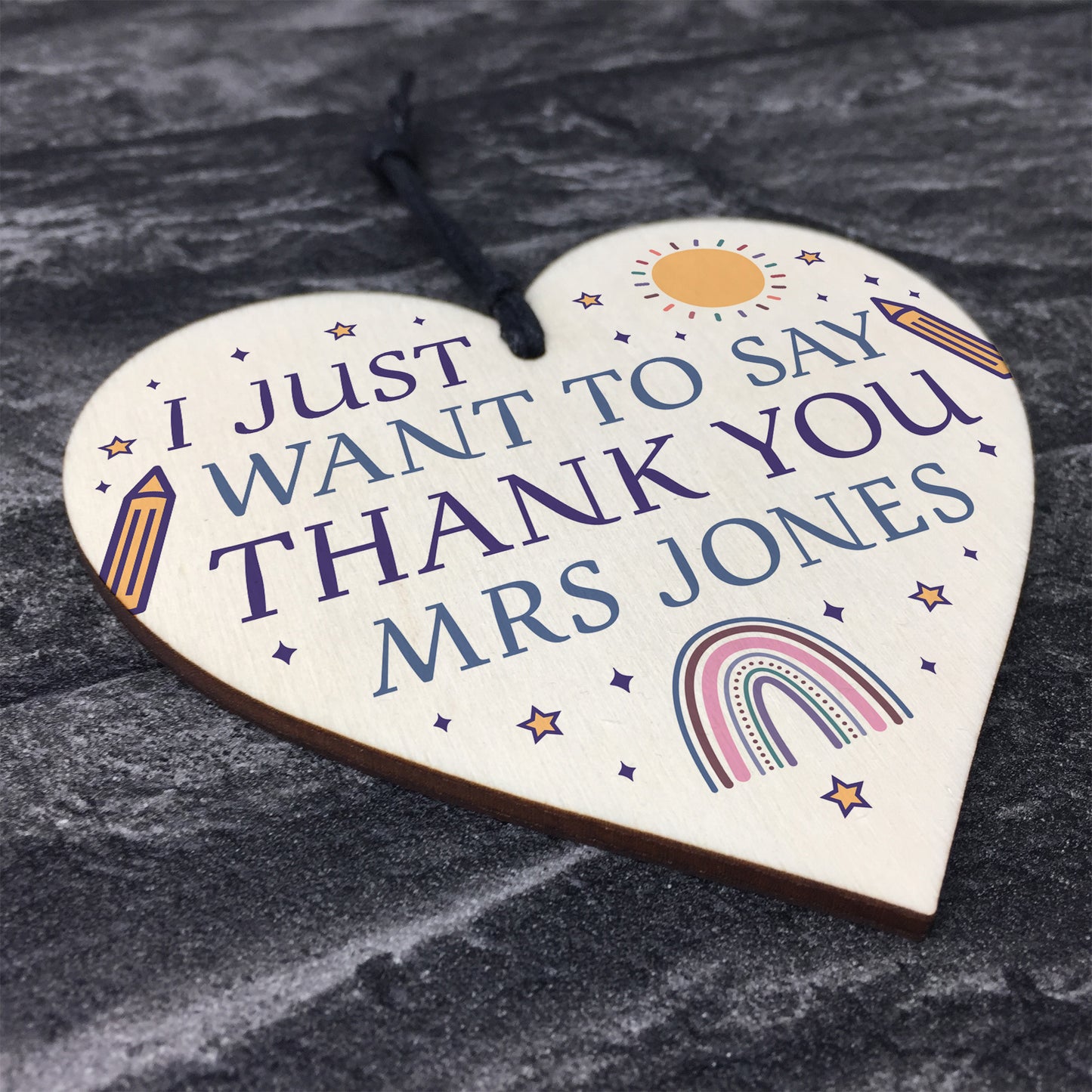 Personalised Thank You Gifts For Teacher Assistant Tutor Mentor