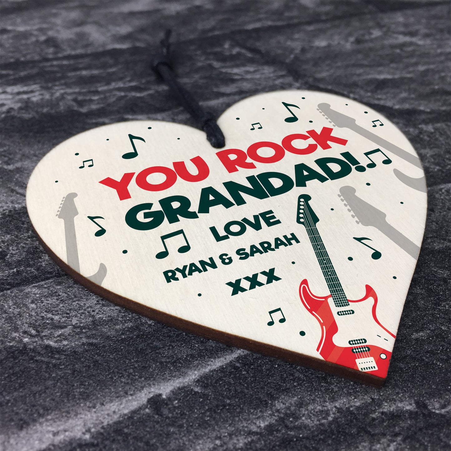 Novelty Gift For Grandad Birthday YOU ROCK Personalised
