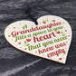 Granddaughter Plaque Keepsake Birthday Christmas Gift From Nan