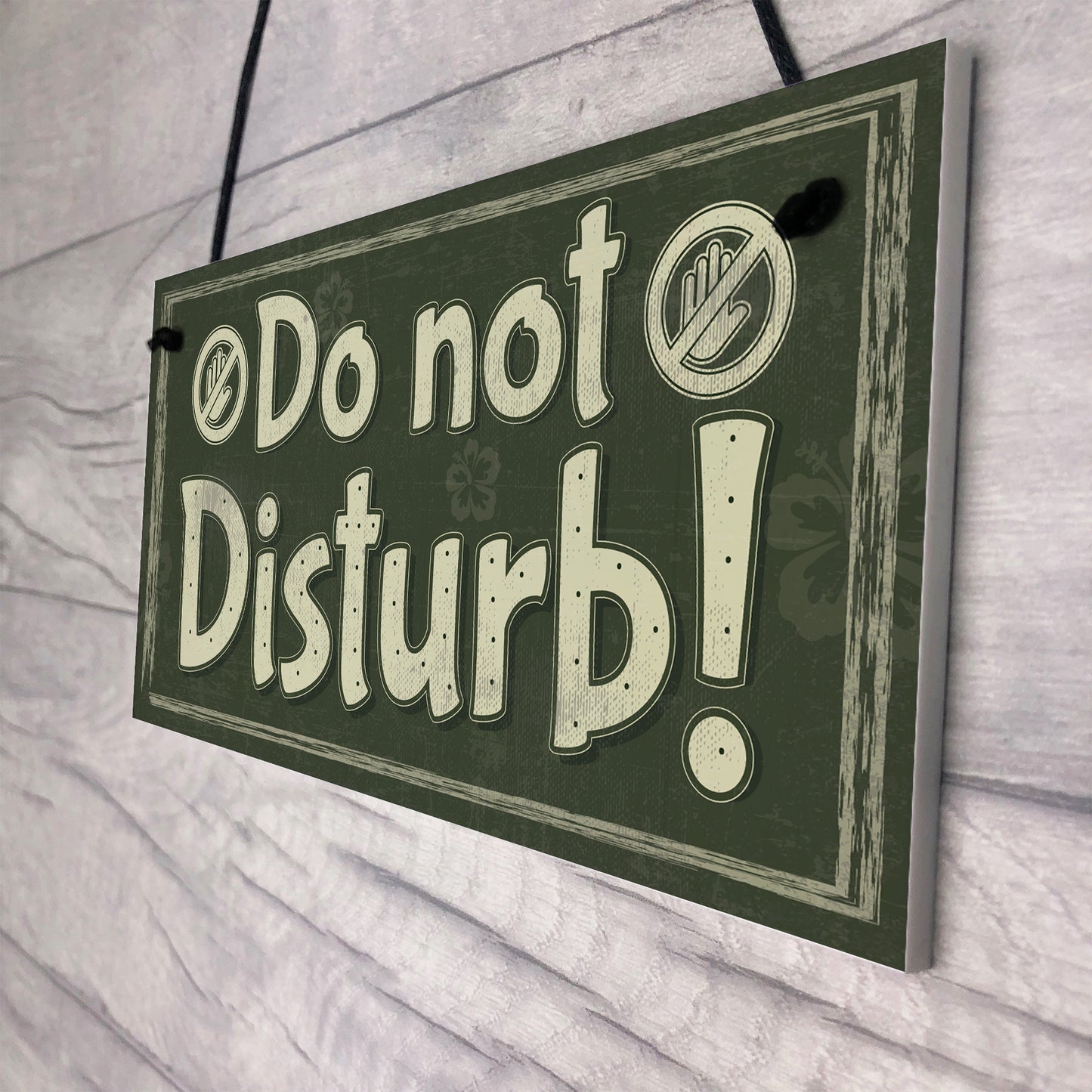 Please Do Not Disturb Therapist Hotel Man Cave Privacy Plaque
