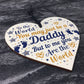 Fathers Day Gift Heart Gift For Daddy Daugther Gifts From Bump
