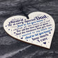 Dad Christmas Presents Wooden Heart Birthday Gifts For Daddy