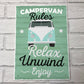 Camper Van Accesories Travel Holiday Novelty Plaques Birthday