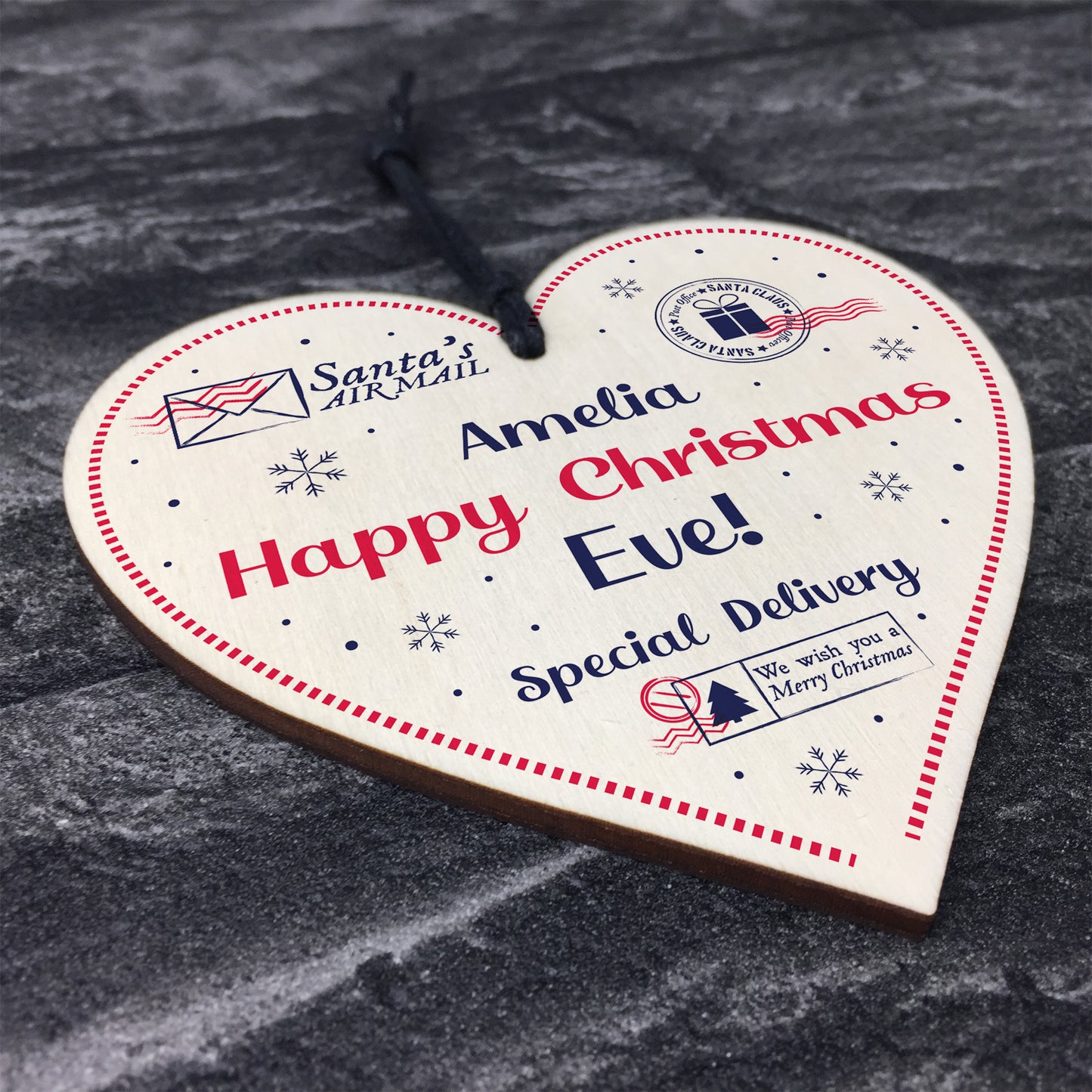 Christmas Eve Tag PERSONALISED Christmas Eve Box Accessories