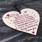 4th Wedding Anniversary Gift Heart Linen Fourth Wedding Gifts