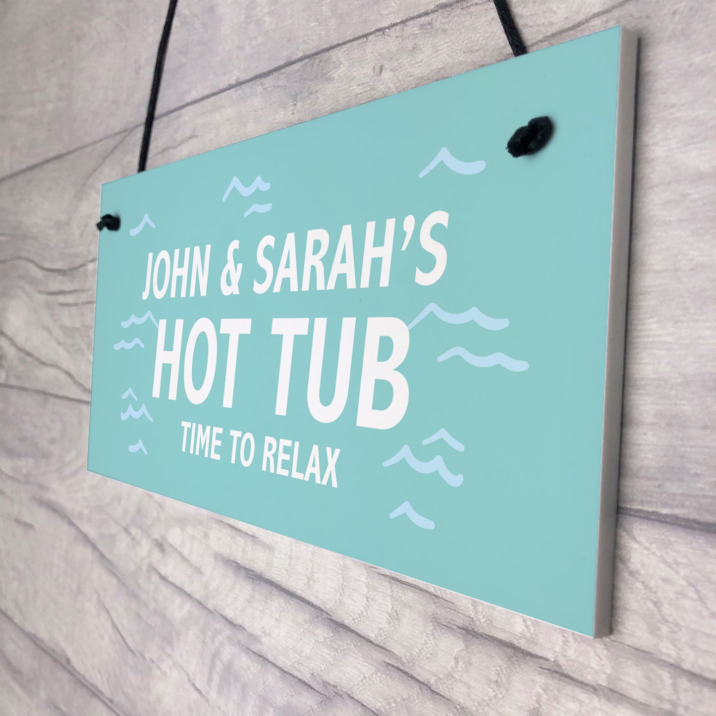 Hot Tub Signs And Plaques For Outdoors Hanging Garden Plaque