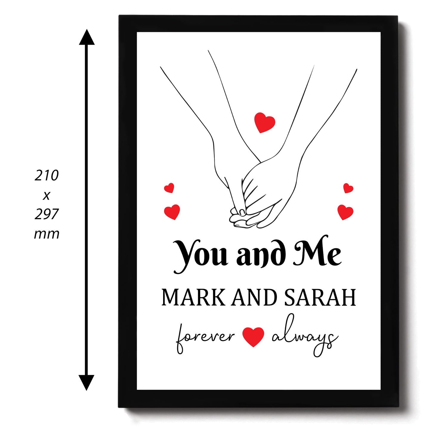 PERSONALISED Valentines Gifts For Him Her Boyfriend Girlfriend