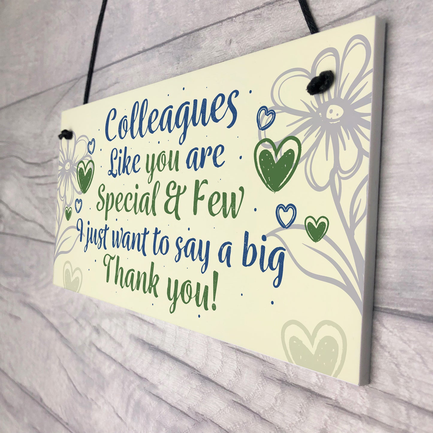 Special And Few Colleagues Plaque FRIEND Thank You Colleague