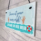 Funny Hot Tub Sign Summer House Garden Sign Pool Jacuzzi Plaque