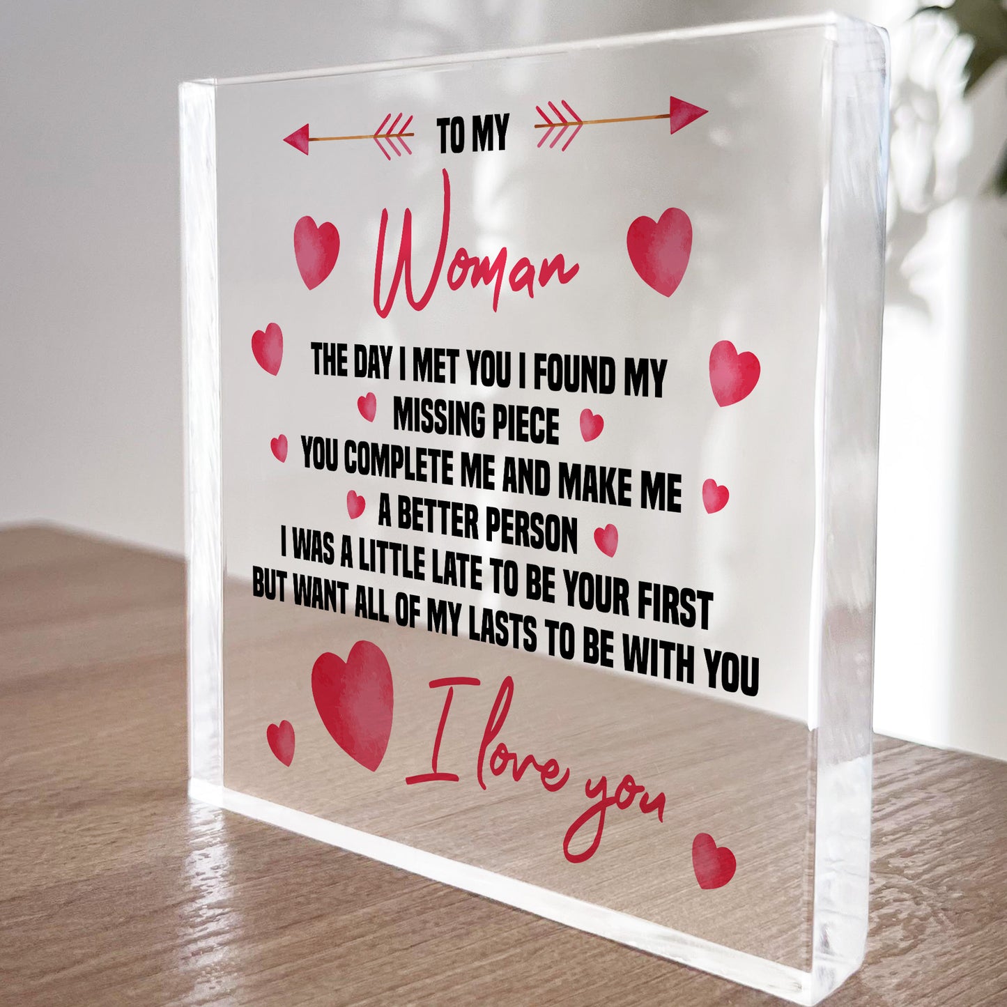 Gifts For Girlfriend Wife Acrylic Block Birthday Gifts For Her