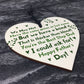 Stepdad Gift For Fathers Day Wood Heart Thank You Gift For Him