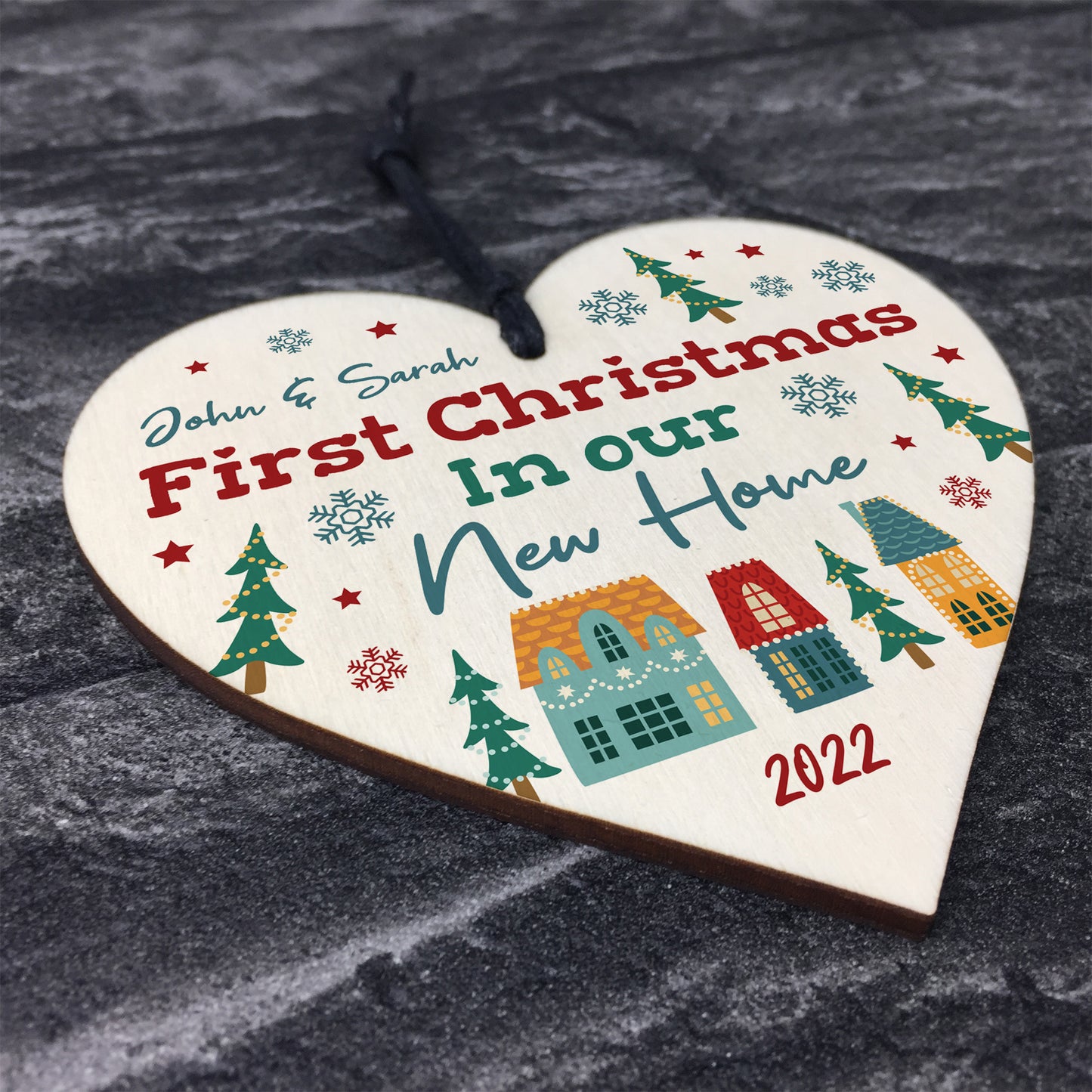 PERSONALISED First Christmas In Our New Home Bauble Gifts