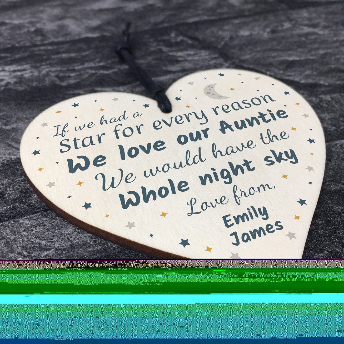 Personalised Gift For Auntie Birthday Christmas Gift From Niece