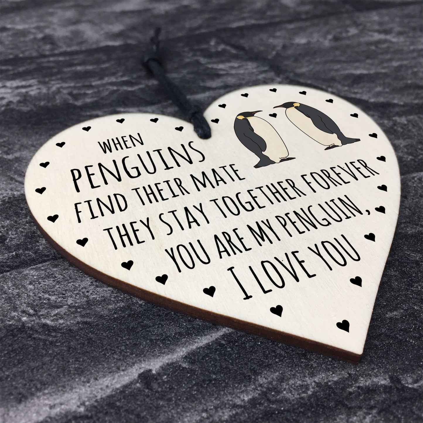 Penguin Couple Gift For Valentines Anniversary Boyfriend Husband