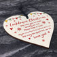 Lockdown Christmas Gift For Friend Family Wood Heart Tree Decor