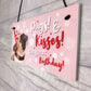 Dog Sign For Home Funny Gift From Pug Gift Mum Dad Birthday Gift