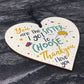 Best FRIEND Sister Gifts Wooden Heart Christmas Friendship Gift