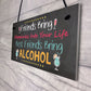 Funny Sign For Home Bar Man Cave Pub Bar Funny Alcohol Beer Gin