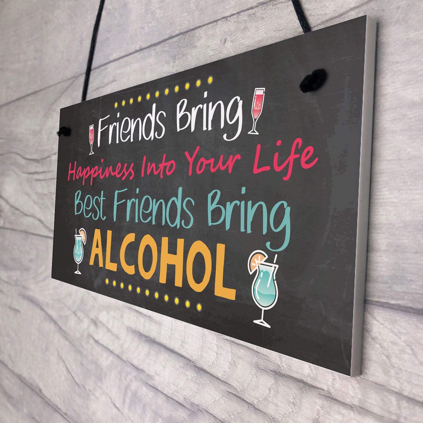 Funny Sign For Home Bar Man Cave Pub Bar Funny Alcohol Beer Gin