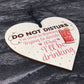 Home Bar Sign Wooden Heart Novelty Garden Kitchen Pub Wall