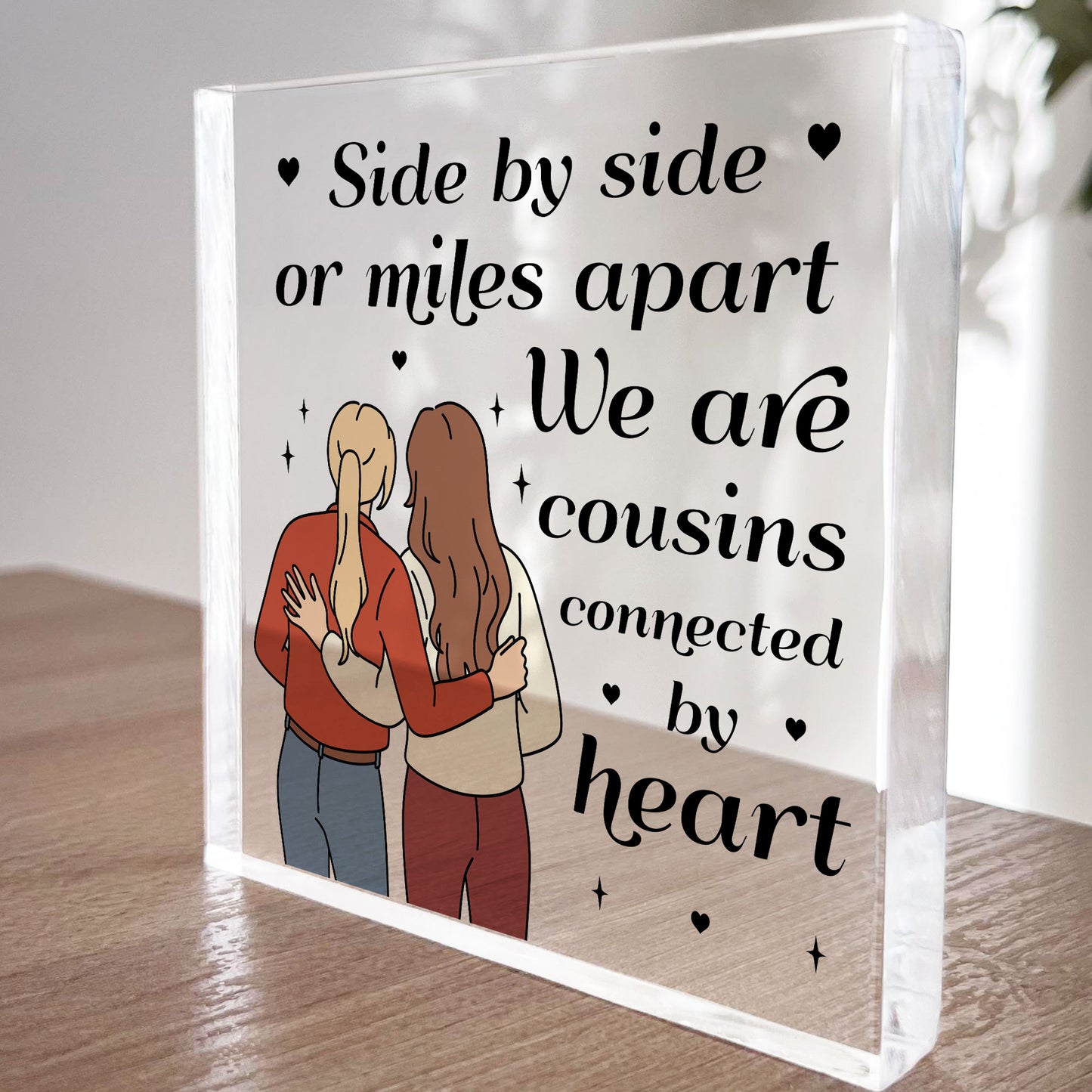 Cousin Gifts For Birthday Christmas Cousin Plaque Gift For Him