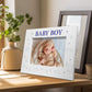 Baby Keepsake New Baby Photo Frame BABY BOY Baby Shower Gifts