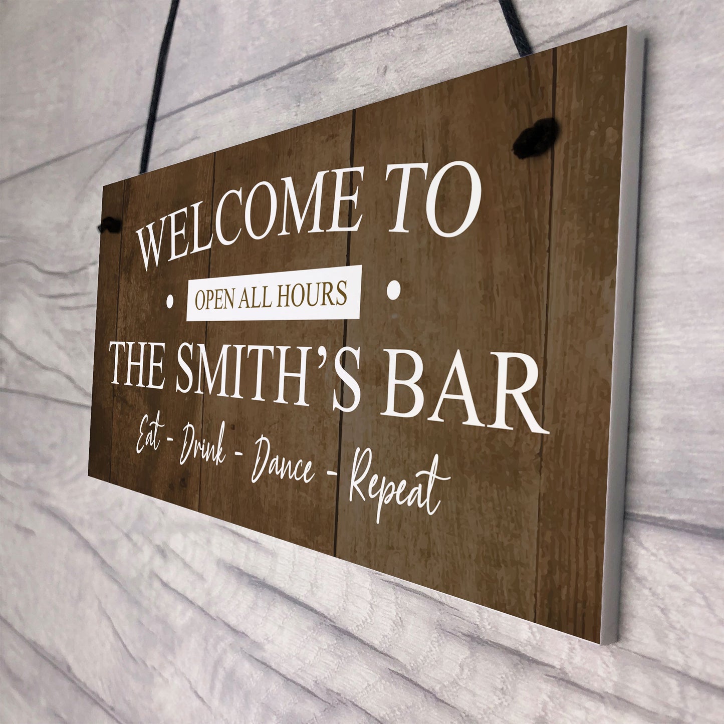 Vintage Home Bar Man Cave Garage Shed Sign Personaised Beer